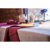 Pure Washed Linen Napkins, Set of 4, Heather Rose