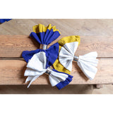 Pure Washed Linen Napkins, Set of 4, Indigo