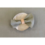 Pure Washed Linen Napkins, Set of 4, Laurel Green