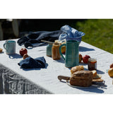 Pure Washed Linen Napkins, Set of 4, Midnight Blue
