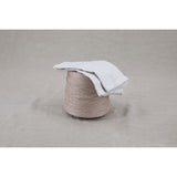Pure Washed Linen Napkins, Set of 4, Natural Stripe