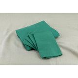 Pure Washed Linen Napkins, Set of 4, Pea Green