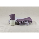 Pure Washed Linen Napkins, Set of 4, Plum