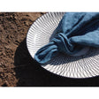 Pure Washed Linen Napkins, Set of 4, Prussian Blue