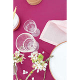 Pure Washed Linen Napkins, Set of 4, Rose Petal