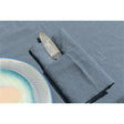 Pure Washed Linen Napkins, Set of 4, Slate Blue