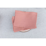 Pure Washed Linen Napkins, Set of 4, Terracotta