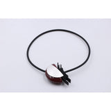 Big Bang PVC Necklace, Blackcurrant - Zouf.biz