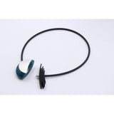 Big Bang PVC Necklace, Duck Egg Blue - Zouf.biz