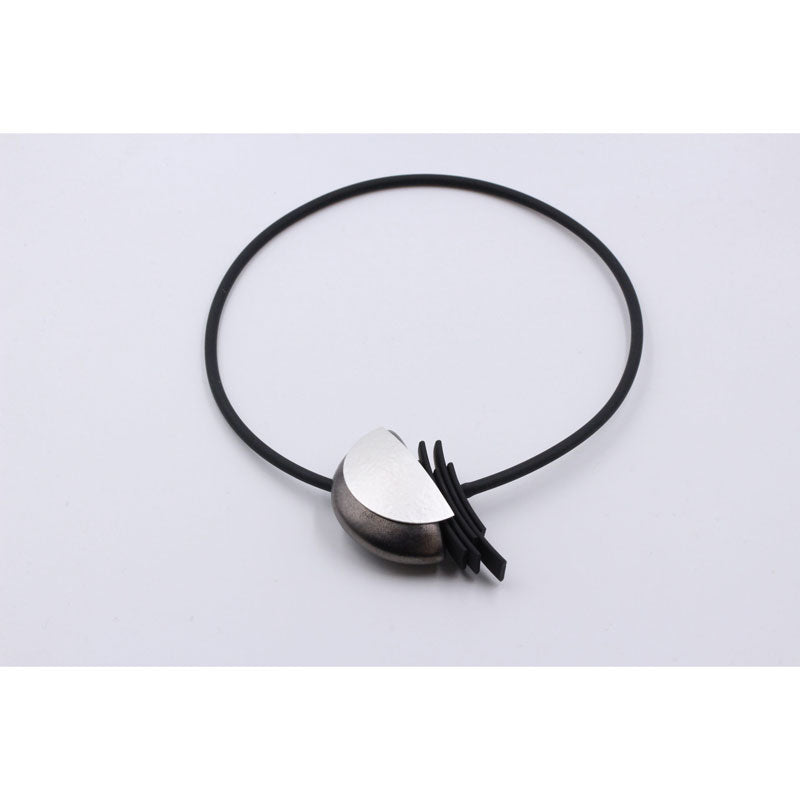 Big Bang PVC Necklace, Cast Iron - Zouf.biz