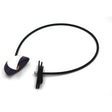 Big Bang PVC Necklace, Midnight Blue