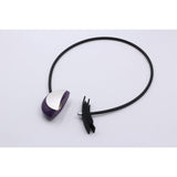 Big Bang PVC Necklace, Purple - Zouf.biz