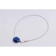 Echo Ceramic Necklace, Azure