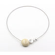 Echo Ceramic Necklace, Ivory - Zouf.biz