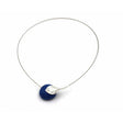 Fleur Ceramic Necklace, Azure