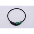 Masai Ceramic PVC Necklace, Green