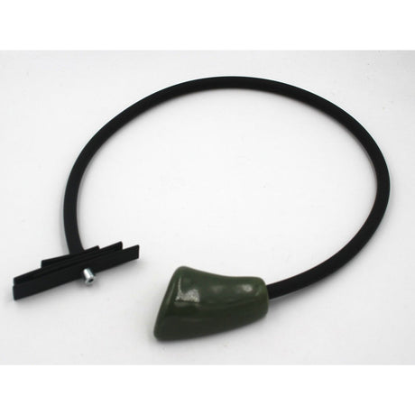 Masai Ceramic PVC Necklace, Khaki