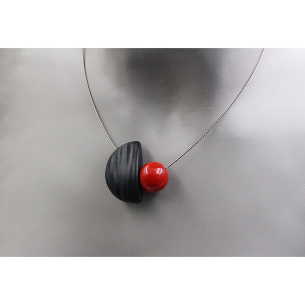 Nais Ceramic Necklace, Cherry - Zouf.biz