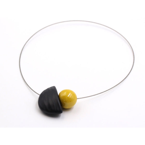 Nais Ceramic Necklace, Sun - Zouf.biz