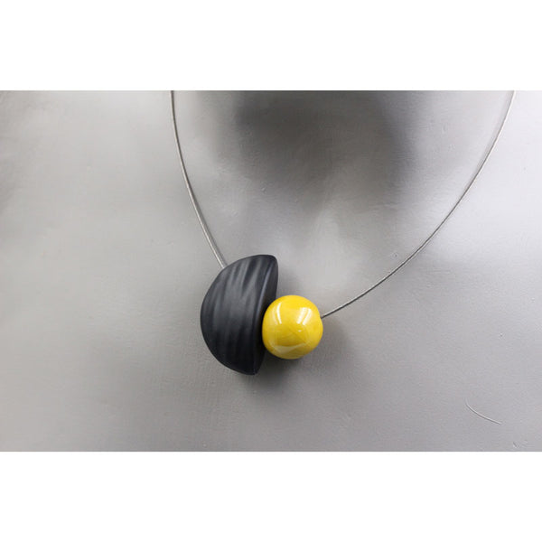 Nais Ceramic Necklace, Sun - Zouf.biz