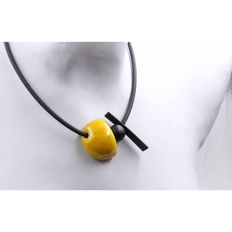 Shogun PVC Necklace, Sun