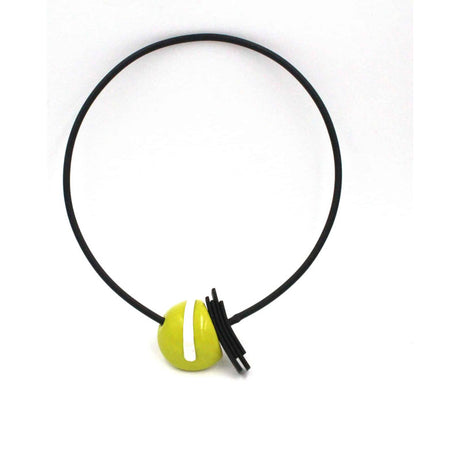 Slash PVC Necklace, Anise