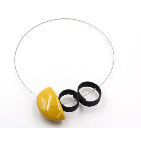 Stella Ceramic Necklace, Sun - Zouf.biz