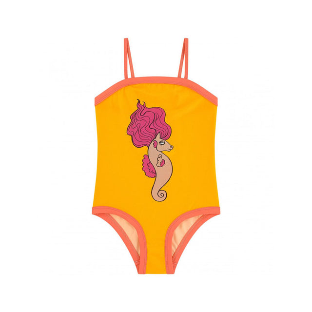Seahorse Swimsuit, Orange - Zouf.biz