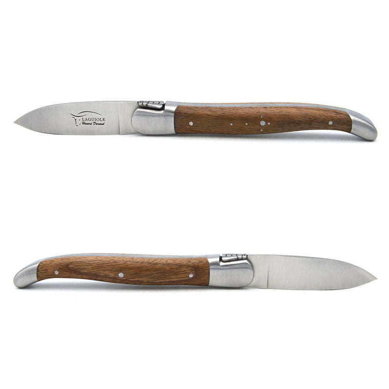 Laguiole Oyster Knife Walnut Wood, Prestige Collection