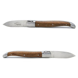 Laguiole Oyster Knife Walnut Wood, Prestige Collection