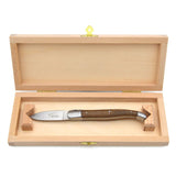 Laguiole Oyster Knife Walnut Wood, Prestige Collection