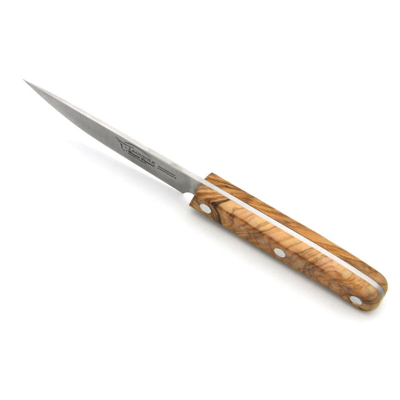 Laguiole Paring Knife with Olive Wood Handle
