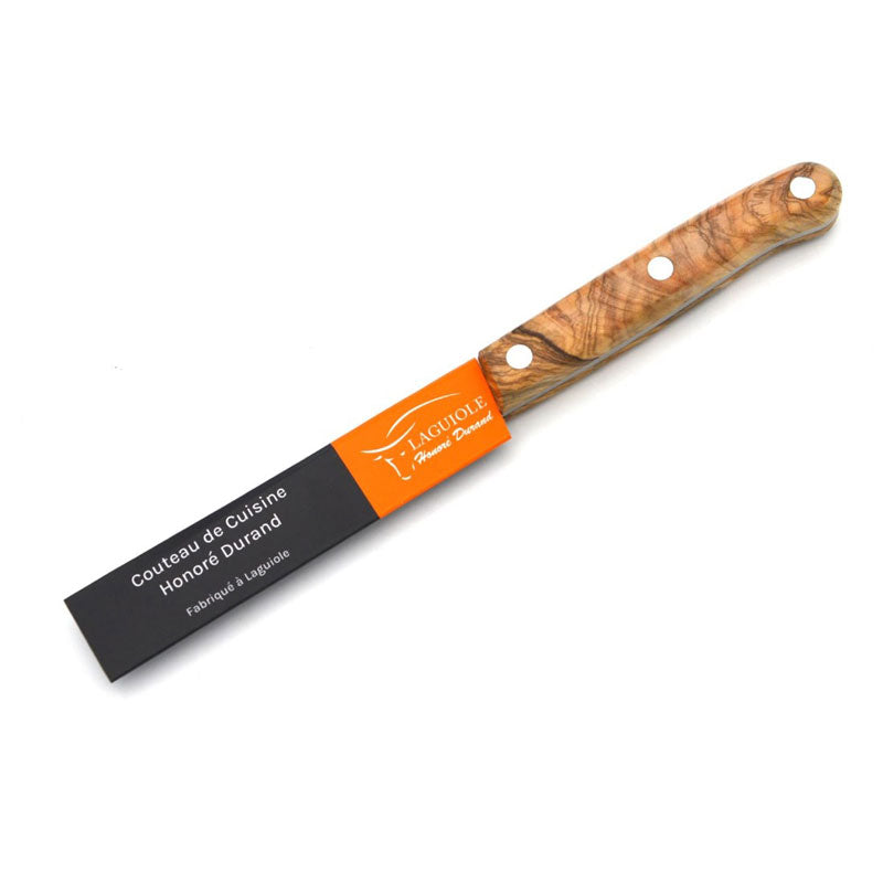 Laguiole Paring Knife with Olive Wood Handle