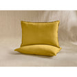 Pure Washed Linen Pillow Case, Amber Yellow