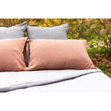 Pure Washed Linen Pillow Case, Ash Grey