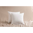 Pure Washed Linen Pillow Case, Chalk White