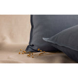Pure Washed Linen Pillow Case, Flint Grey
