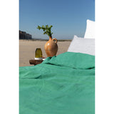 Pure Washed Linen Pillow Case, Flint Stripe