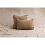 Pure Washed Linen Pillow Case, Hazelnut