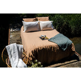 Pure Washed Linen Pillow Case, Honey