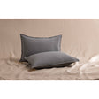 Pure Washed Linen Pillow Case, Mist Grey