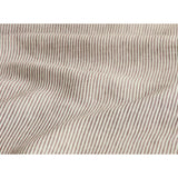 Pure Washed Linen Pillow Case, Plum Stripe
