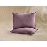 Pure Washed Linen Pillow Case, Plum