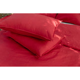 Pure Washed Linen Pillow Case, Redcurrant