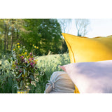 Pure Washed Linen Pillow Case, Saffron