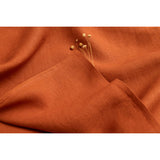 Pure Washed Linen Pillow Case, Terracotta Tile