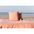 Pure Washed Linen Pillow Case, Terracotta