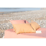 Pure Washed Linen Pillow Case, Terracotta