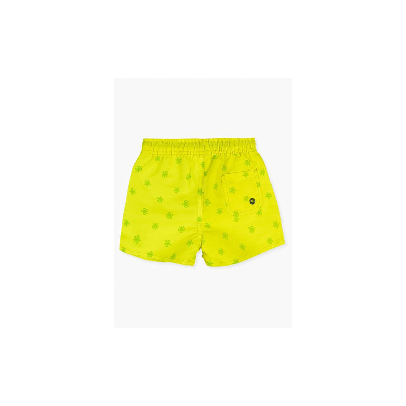 Boy's Print Swim Shorts, Yellow - Zouf.biz