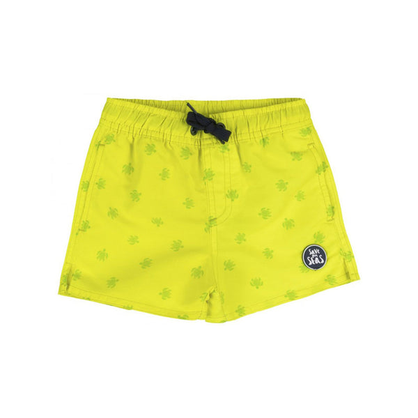 Boy's Print Swim Shorts, Yellow - Zouf.biz